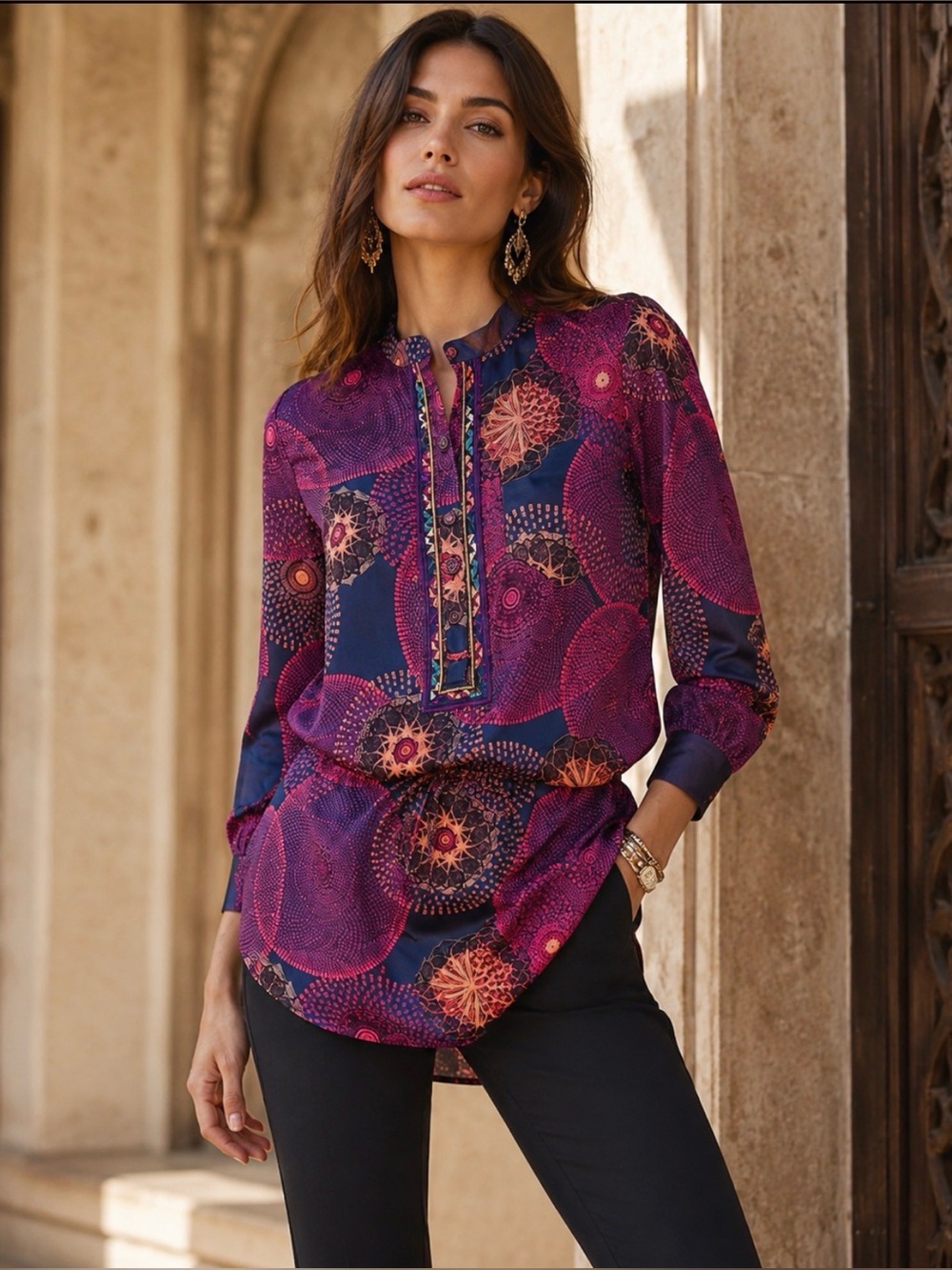 Anthropologie Common Thread “Tabitha” top